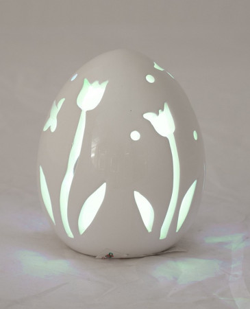 detail Jarní vajíčko s led osvětlením GD DESIGN
