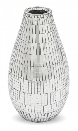 detail Stříbrná váza GD DESIGN