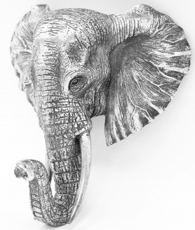 detail Hlava slona nástěnná GD DESIGN