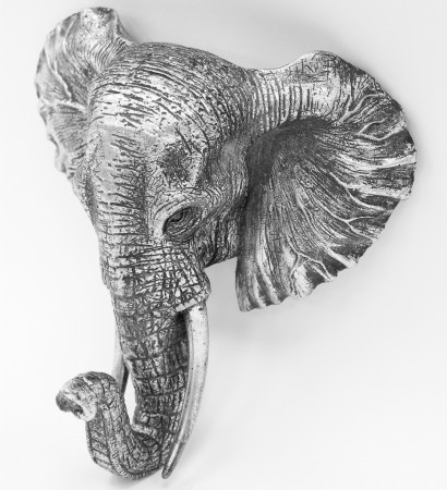 detail Hlava slona nástěnná GD DESIGN