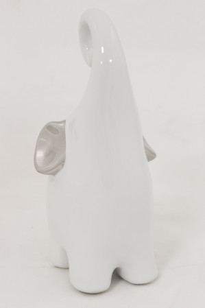 detail Bílý slon se stříbrnýma ušima GD DESIGN