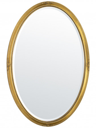 detail Oválné zrcadlo zlaté GD DESIGN