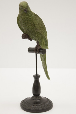 detail Figurka zelený papoušek GD DESIGN