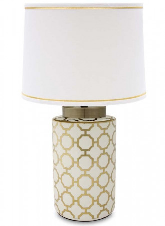 detail Lampa se zlatým vzorem GD DESIGN