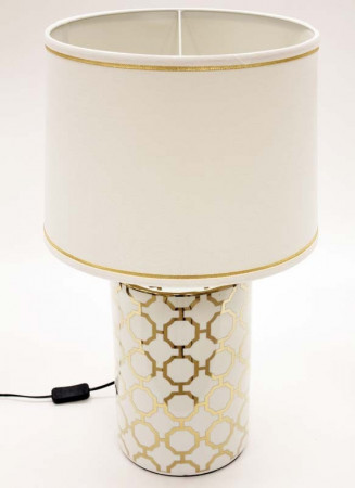 detail Lampa se zlatým vzorem GD DESIGN