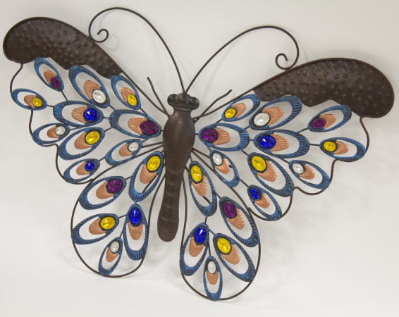 detail Dekorační kovový motýl GD DESIGN