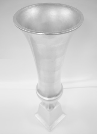 detail Dekorační stříbrná váza GD DESIGN