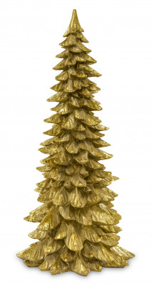 Zlatý dekorační stromek