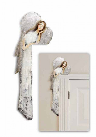 detail Bílý anděl na roh dveří GD DESIGN