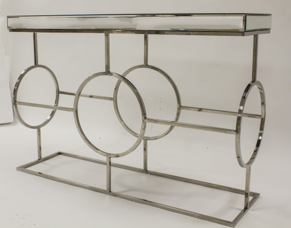 detail Konzolový stolek se zrcadlovou deskou GD DESIGN
