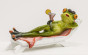 náhled Figurka žáby na lehátku GD DESIGN