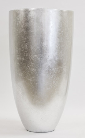 detail Stříbrná váza 64 cm GD DESIGN