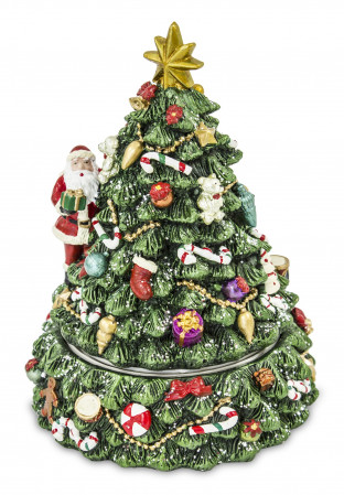 detail Pohyblivý vánoční stromeček hrací GD DESIGN