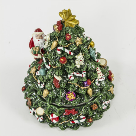 detail Pohyblivý vánoční stromeček hrací GD DESIGN