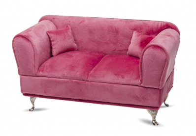 Šperkovnice růžová sedačka