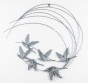 náhled Kovová dekorace labutě ve větru GD DESIGN