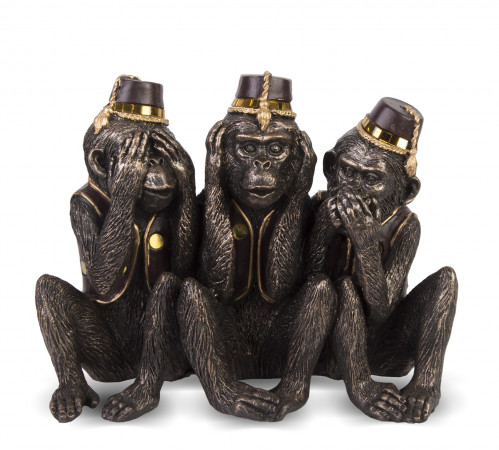 Figurka tři moudré opice