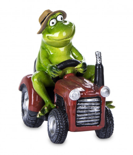 Žába na traktoru