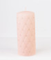 náhled Svíčka růžová svíčka válec velký GD DESIGN