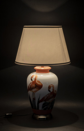 detail Stolní lampa s plameňáky GD DESIGN