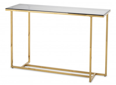 Konzolový stolek zlatý