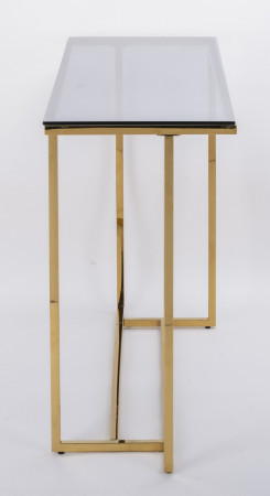 detail Konzolový stolek zlatý GD DESIGN