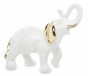 náhled Bílý slon se zlatými detaily GD DESIGN