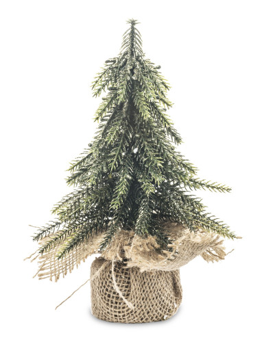 Vánoční strom s detailem zasněžení
