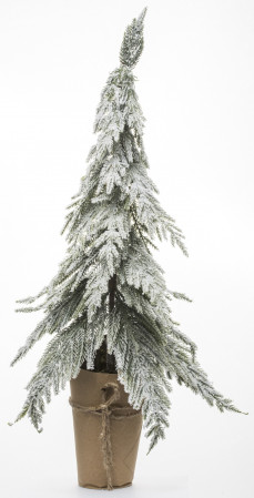 detail Vánoční strom zasněžený GD DESIGN