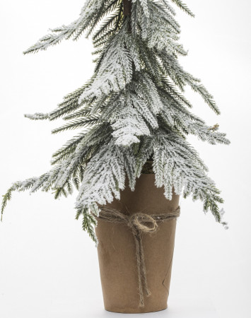 detail Bílý vánoční strom GD DESIGN