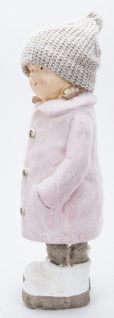 detail Figurka holčička v zimním oblečení GD DESIGN