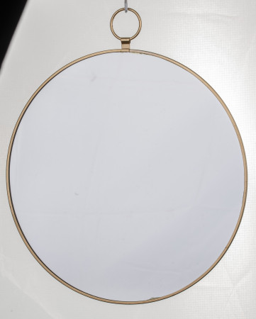 detail Kulaté zrcadlo zlaté GD DESIGN