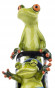 náhled Figurka žabka s kočárkem GD DESIGN