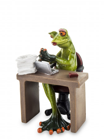 detail Figurine Frog GD DESIGN