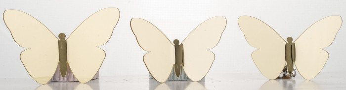 detail Dekorace zlatý motýl sada 10 ks GD DESIGN