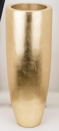 detail Zlatá vysoká váza GD DESIGN