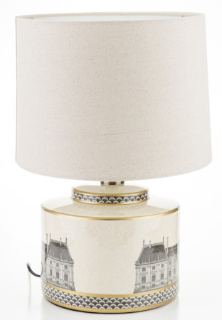 detail Keramická stolní lampa zámek GD DESIGN
