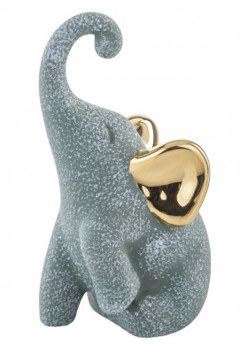 Figurka slon se zlatýma ušima