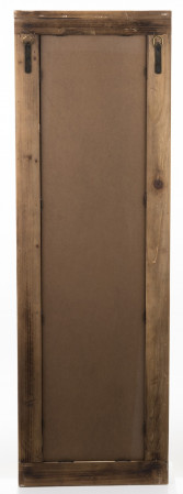 detail Dřevěné zrcadlo s patinou GD DESIGN