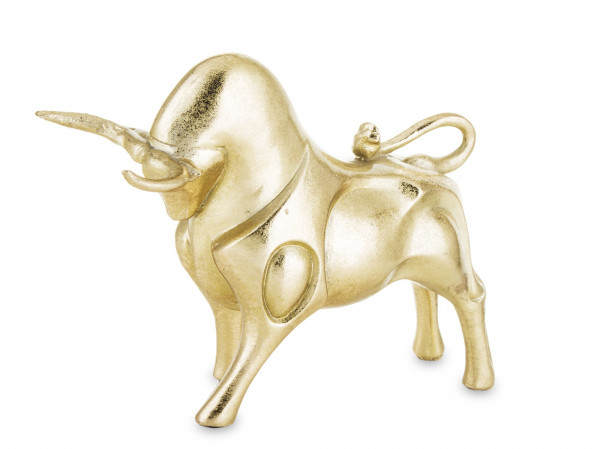 detail Figurka býk zlatý GD DESIGN