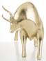 náhled Dekorační soška zlatý býk GD DESIGN