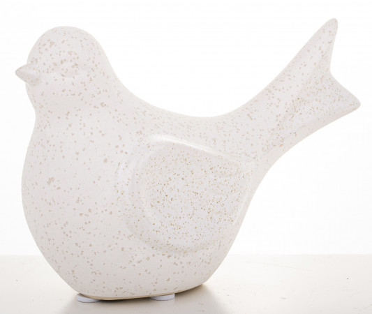 detail Dekorační soška keramický ptáček 12 cm GD DESIGN