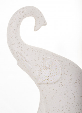 detail Dekorační soška keramický slon 17 cm GD DESIGN