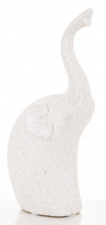 detail Dekorační soška keramický slon 22 cm GD DESIGN