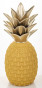náhled Keramický ananas se zlatými listy 29 cm GD DESIGN