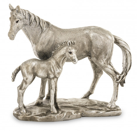detail Figurka kůň s hříbětem GD DESIGN