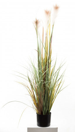 detail Umělá rostlina pampová tráva 120 cm GD DESIGN