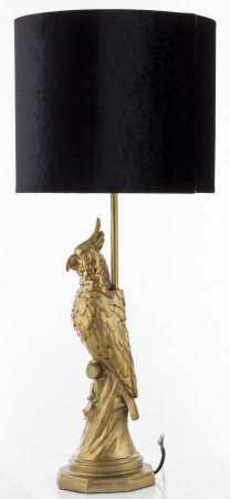 detail Stolní lampa s papouškem GD DESIGN