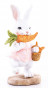náhled Figurka zajíček s mrkví a košíkem GD DESIGN