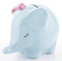 náhled Pokladnička modrý slon s mašlí GD DESIGN